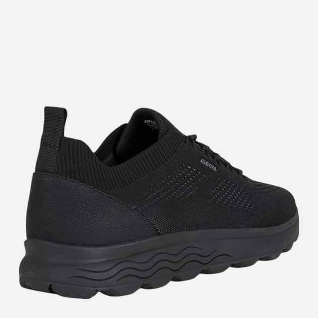 Sneakersy męskie Geox GEOU15BYA0006KC9997 45 Czarne (8050036301345) - obraz 5