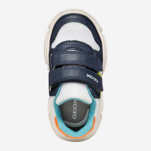 Sneakersy chłopięce na rzepy Geox B Ciufciuf Boy B555RA01454-C0899 24 Wielobarwne (8058192185120) - obraz 8