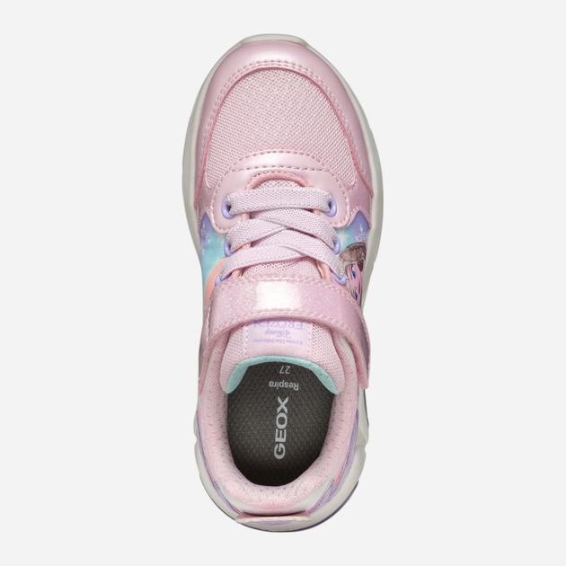 Buty sportowe dzięcięce dla dziewczynki na rzepy Geox J Fadinlight Girl J55M4E0ANKC-C8842 29 Różowe (8058192233272) - obraz 8