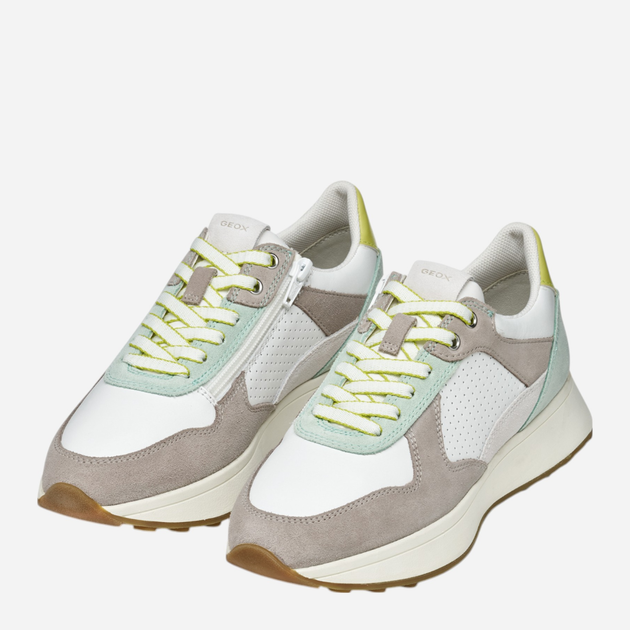 Sneakersy damskie Geox D Amabel D46MDA08522-C0284 37 Białe (8058192147180) - obraz 6