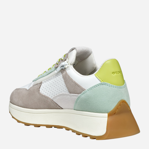 Sneakersy damskie Geox D Amabel D46MDA08522-C0284 38 Białe (8058192249969) - obraz 7
