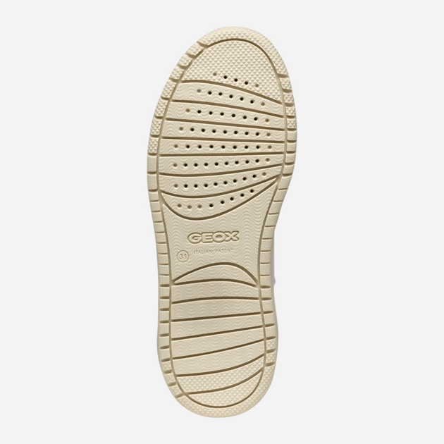Підліткові кеди для хлопчика Geox J Washiba Boy J55LQD05422-C0547 37 Білі (8058192232404) - зображення 9