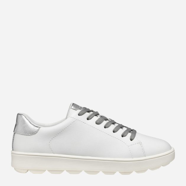 Sneakersy damskie Geox D Spherica Ecub-1 D45WEA09BNF-C0007 37 Białe (8058192146473) - obraz 1