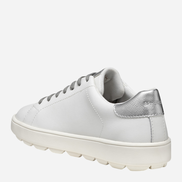 Sneakersy damskie Geox D Spherica Ecub-1 D45WEA09BNF-C0007 36 Białe (8058192279072) - obraz 3