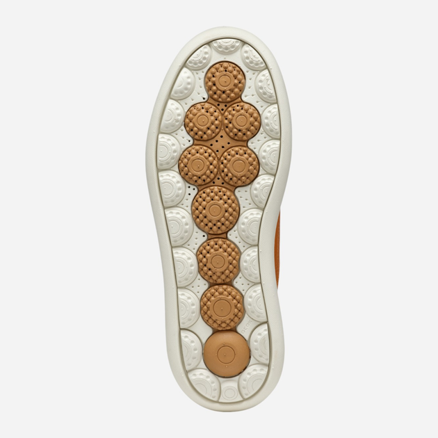 Sneakersy damskie Geox D Spherica Ecub-2 D55WVA04622-C2008 37 Pomarańczowe (8058192140624) - obraz 6