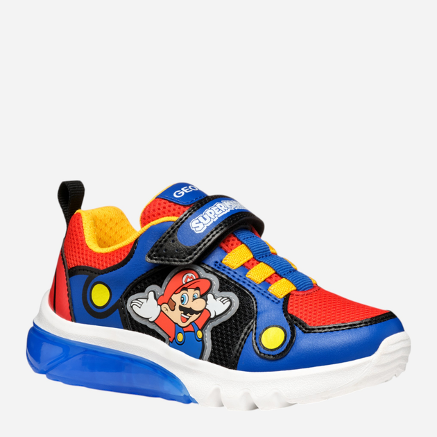 Дитячі кросівки з підсвіткою для хлопчика Geox J Ciberdron Boy J55LBF01454-C0833 30 Різнокольорові (8058192253935) - зображення 2