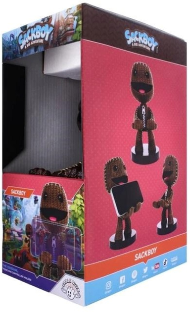 Stojak Exquisite Gaming Little Big Planet - Sackboy 20 cm (5060525895340) - obraz 8