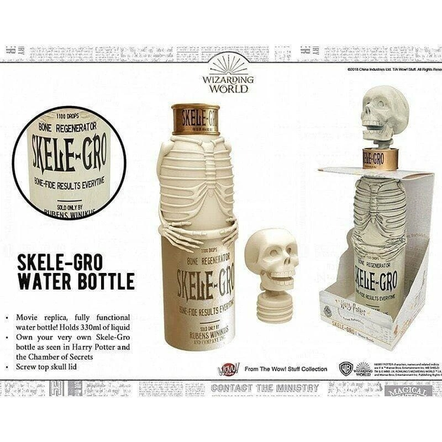Butelka wielokrotnego użytku Wow! Stuff Harry Potter's Skele-Gro (5055394013261) - obraz 5