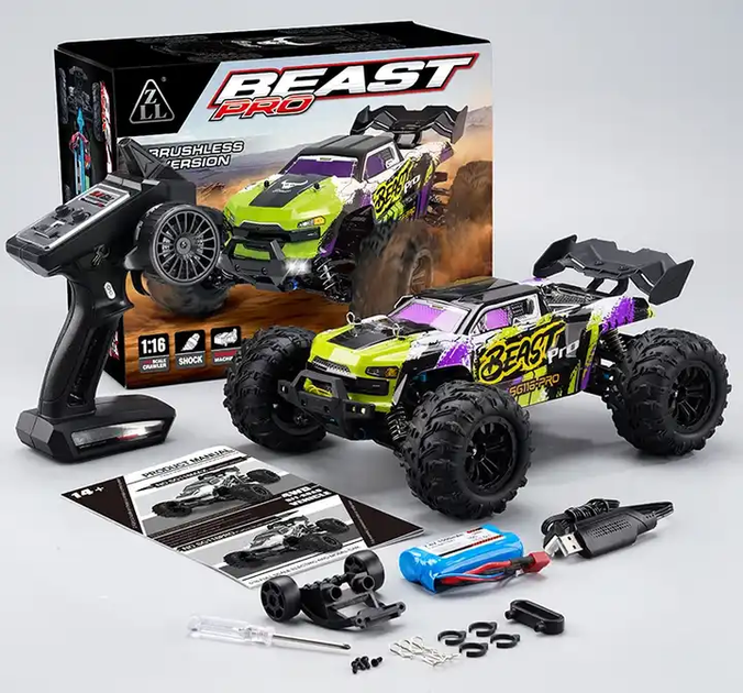 Радиоуправляемая машинка ZLL SG116 PRO 4WD 1:16, RC дрифт машина