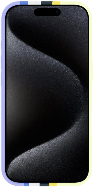 Etui Evelatus Multi-Colored Silicone Case With MagSafe do Apple iPhone 16 Pro Max Ceramic White (4752192091682) - obraz 3