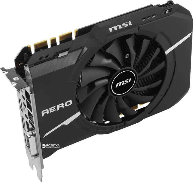 Видеокарта MSI PCI-Ex GeForce GTX 1070 AERO ITX 8GB GDDR5 (256bit