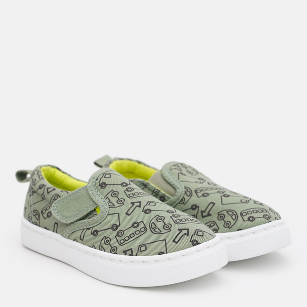 Детские слипоны для мальчика Cool Club SNO1S22-CB377 25 Light Green (5903977217868) 
