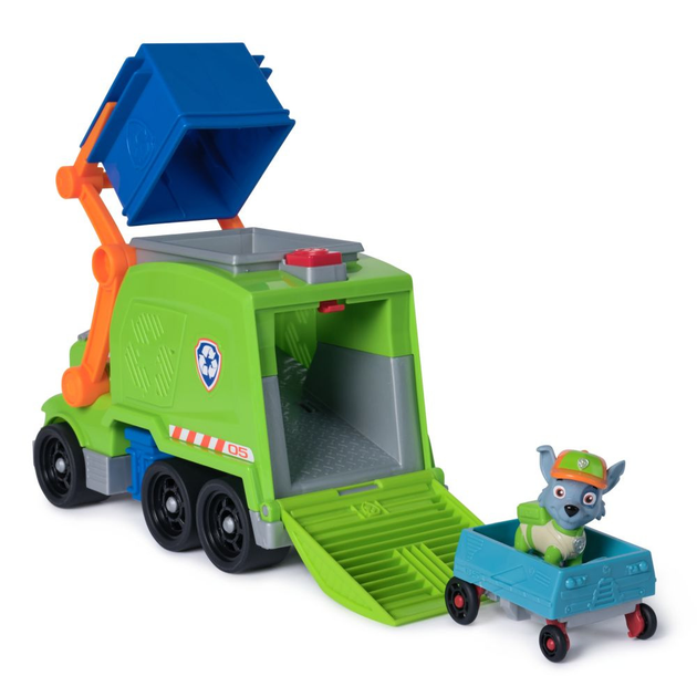 Pojazd Spin Master Psi Patrol Rocky Deluxe 6071248 (0681147038226) - obraz 4