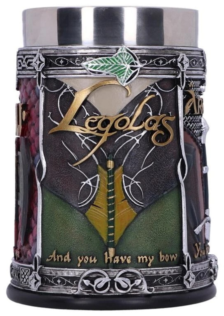 Kufel kolekcjonerski Nemesis Now Lord of the Rings The Fellowship Tankard 15.5 cm (0801269146054) - obraz 5