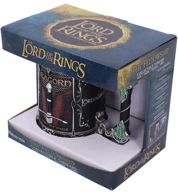 Kufel kolekcjonerski Nemesis Now Lord of the Rings The Fellowship Tankard 15.5 cm (0801269146054) - obraz 7