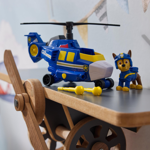 Pojazd Spin Master Psi Patrol Air Rescue Chase Hero Helicopter 6071173 (0681147036758) - obraz 9