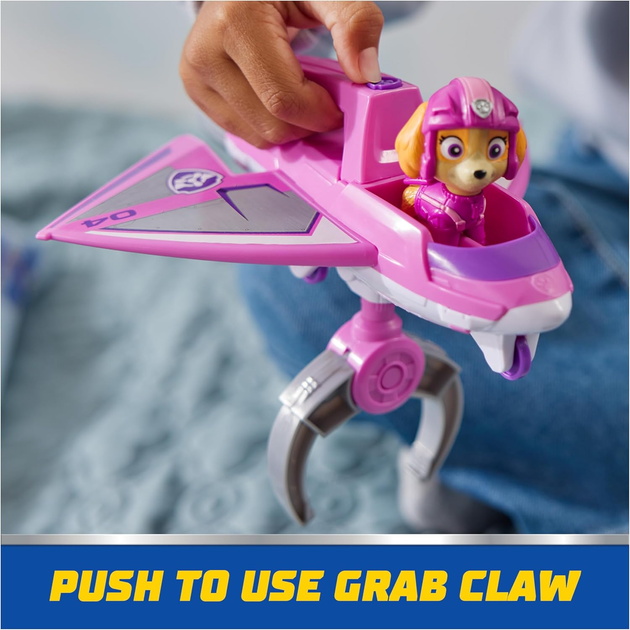 Pojazd Spin Master Psi Patrol Air Rescue Skye Hero Claw Jet 6071215 (0681147037564) - obraz 8