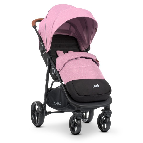 Коляска прогулочная El Camino X4 ME 1024 Pink lines (25399) Черный с розовым - Фото 9 Коляска прогулочная El Camino X4 ME 1024 Pink lines (25399) Черный с розовым - изображение 9