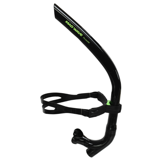 Трубка для плавання YAR-SPORT PRO SNORKEL M077301 (полікарбонат, силікон, чорний) - изображение 10