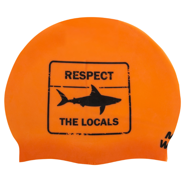 Шапочка для плавання YAR-SPORT RESPECT reversible M055024 (силікон, помаранчево-сірий) - изображение 4