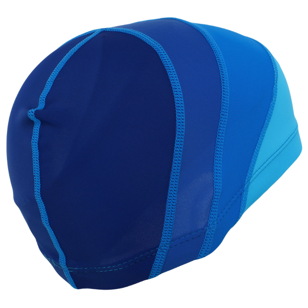 Шапочка для плавання на довге волосся YAR-SPORT LONG HAIRS JUNIOR M052102 (нейлон, лайкра, синій) - изображение 6