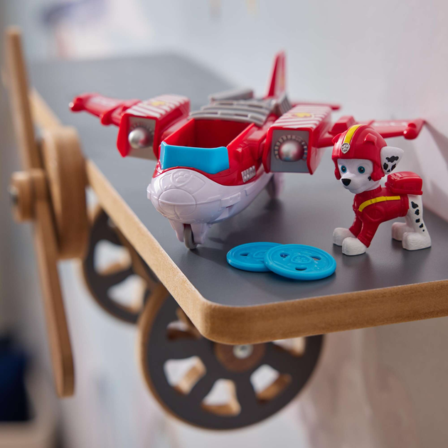 Pojazd Spin Master Psi Patrol Air Rescue Marshall Hero Hydro Plane 6071174 (0681147036765) - obraz 11