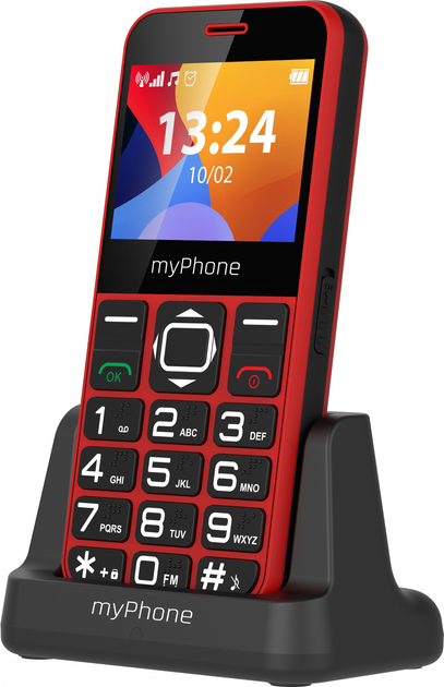 Telefon komórkowy MyPhone Halo 3 PL, EN Red (TEL000772) - obraz 3
