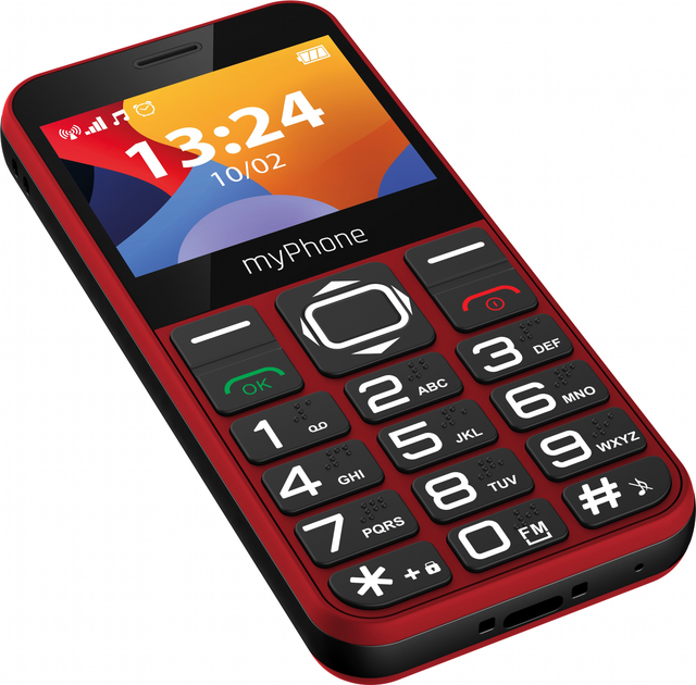 Telefon komórkowy MyPhone Halo 3 PL, EN Red (TEL000772) - obraz 5