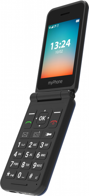 Мобільний телефон MyPhone Flip LTE Blue (TEL000906) - зображення 3