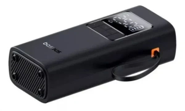Автомобільний компресор Baseus Super Mini Pro Series Inflator Pump, 4000mAh, 50W, 2.5 bar, портативний, на акумуляторі, з ліхтарем - зображення 2