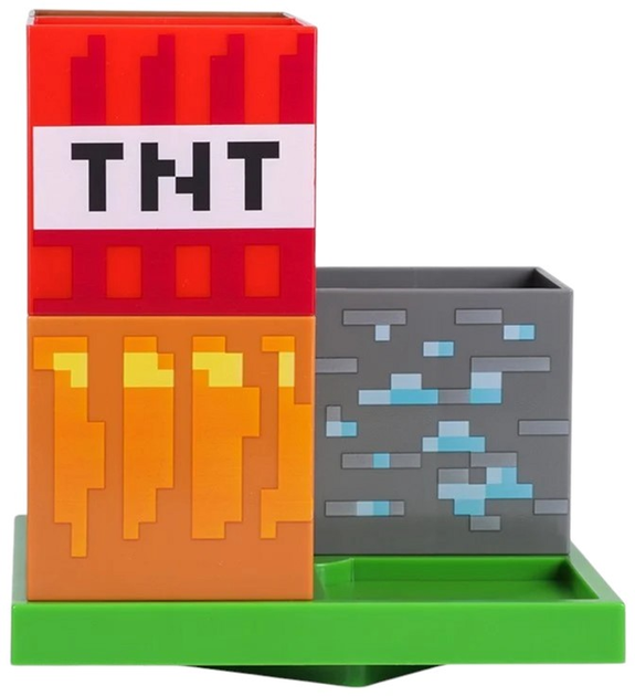 Organizer na artykuły papiernicze Paladone Minecraft Desktop Organiser (5056577711202) - obraz 3
