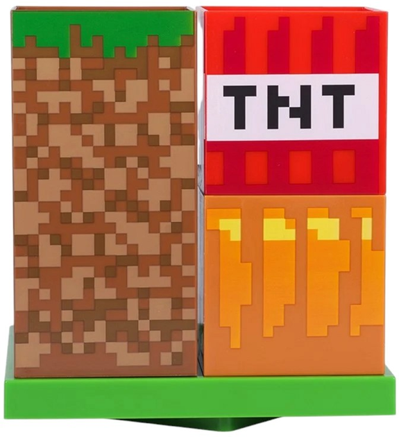 Organizer na artykuły papiernicze Paladone Minecraft Desktop Organiser (5056577711202) - obraz 6