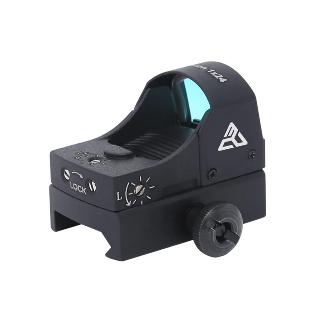 Коллиматорный прицел Red Win Optics Vision 1x24 точка 4MOA - Фото 6 Коллиматорный прицел Red Win Optics Vision 1x24 точка 4MOA - изображение 6