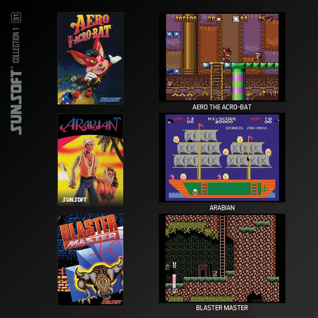 Gra Blaze Evercade Sunsoft Collection 1 (Kartridż) (5060990240188) - obraz 8