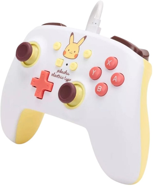 Kontroler PowerA Enhanced Nintendo Switch Pikachu Electric Type (0617885027345) - obraz 8