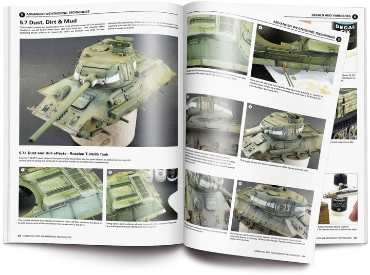 Dodatek do gry Vallejo Book Airbrushing and Weathering Techniques 75002 (edycja polska) (9788460860051) - obraz 5