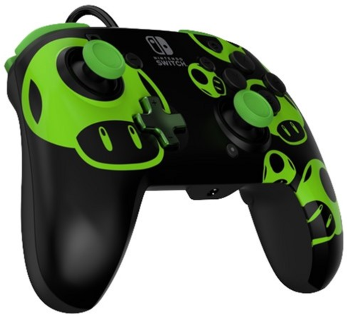 Kontroler PDP Nintendo Switch Rematch 1Up Glow In The Dark (0708056070328) - obraz 4