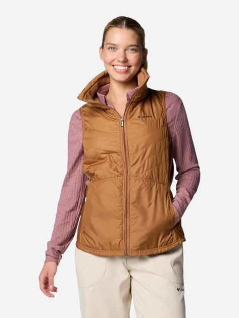 Теплый жилет короткий женский Columbia 890839642 XL Коричневый (1159827695) - Фото 1 Теплый жилет короткий женский Columbia 890839642 XL Коричневый (1159827695) - изображение 1