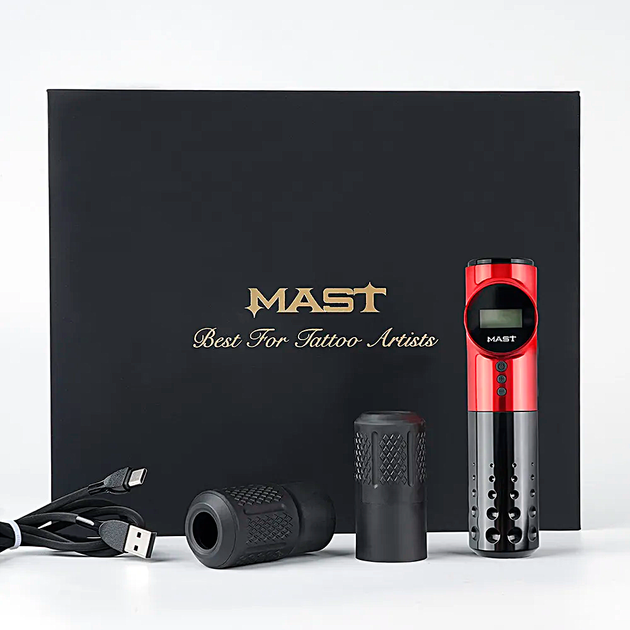 Машинка для перманентного макіяжу Mast Archer WQP-010-10 Black - зображення 8