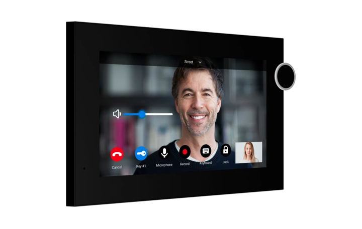 IP-відеодомофон BAS-IP AZ-07L 7'' IPS SIP PoE Android, Black - Фото 2 IP-відеодомофон BAS-IP AZ-07L 7'' IPS SIP PoE Android, Black - зображення 2