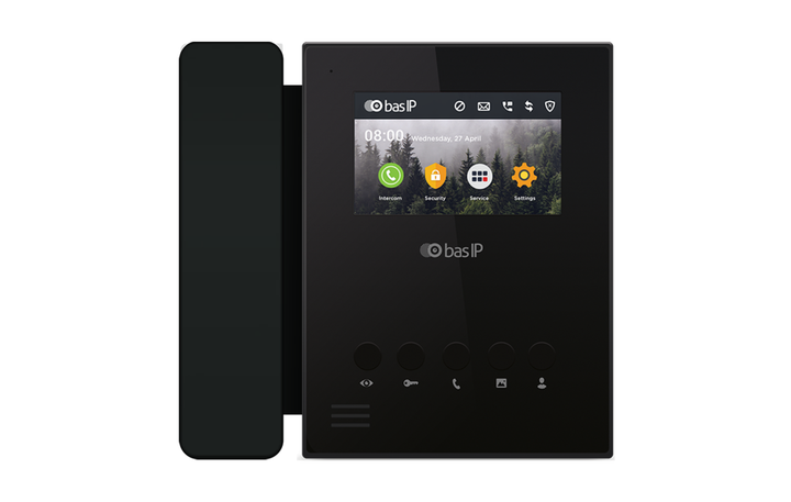 IP-видеодомофон BAS-IP AU-04LAF 4.3'' Wi-Fi SIP PoE, Black - Фото 4 IP-видеодомофон BAS-IP AU-04LAF 4.3'' Wi-Fi SIP PoE, Black - изображение 4