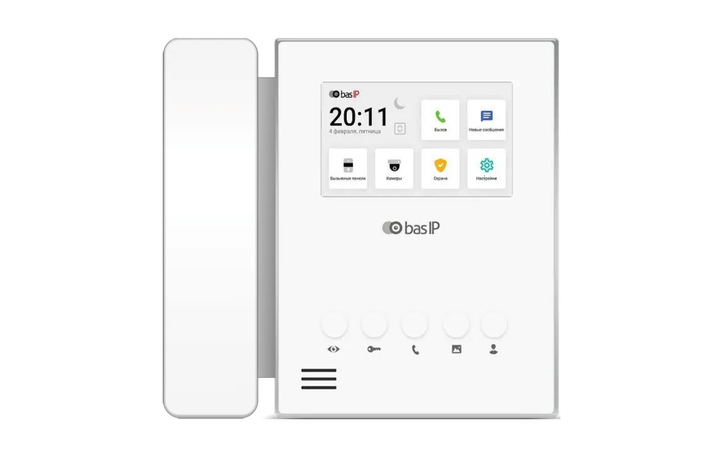 IP-видеодомофон BAS-IP AU-04LA 4.3'' SIP PoE, White - изображение 4
