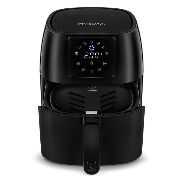 Мультипіч аерогриль аерофритюрниця Zeegma Knapper PRO Black - зображення 9