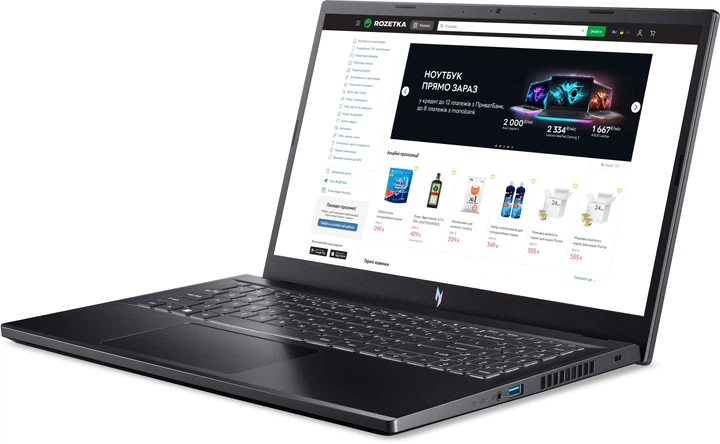 Ноутбук Acer Nitro V 15 ANV15-51-94PV (NH.QQEEU.00S) Obsidian