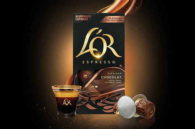 СЕТ 10 пачок! Кава в капсулах Nespresso L'or ESPRESSO Chocolat - изображение 3