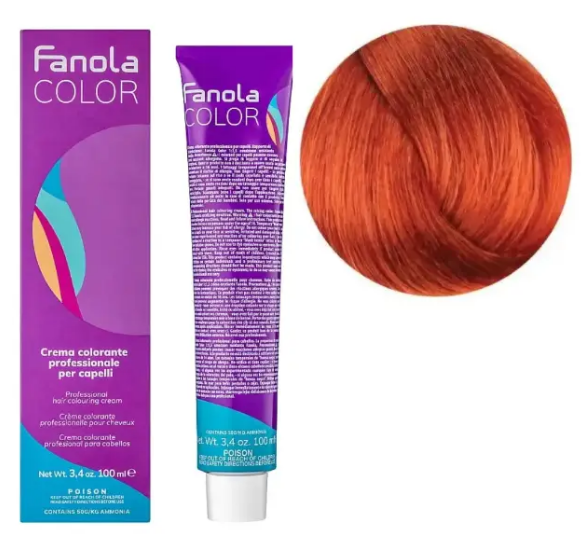 Крем-фарба для волосся Fanola №8/44 Light blonde intense copper 100 мл - Фото 1 Крем-фарба для волосся Fanola №8/44 Light blonde intense copper 100 мл - зображення 1