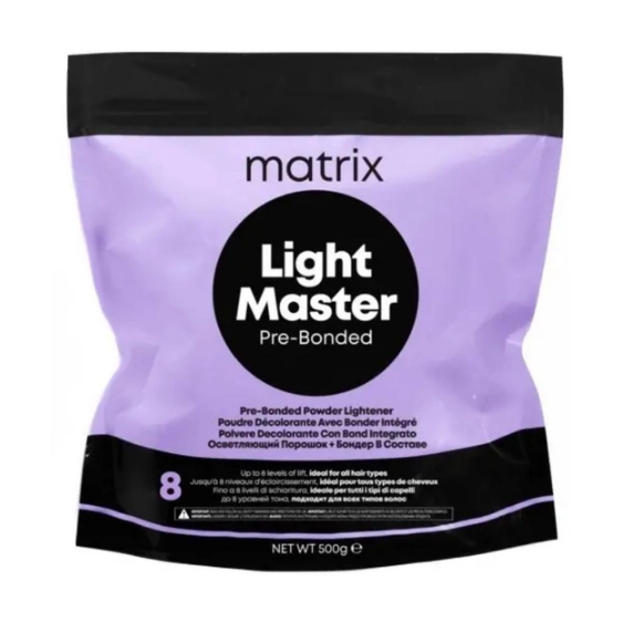 Порошок для осветления волос с бондером Matrix Light Master 500 гр - Фото 1 Порошок для осветления волос с бондером Matrix Light Master 500 гр - изображение 1