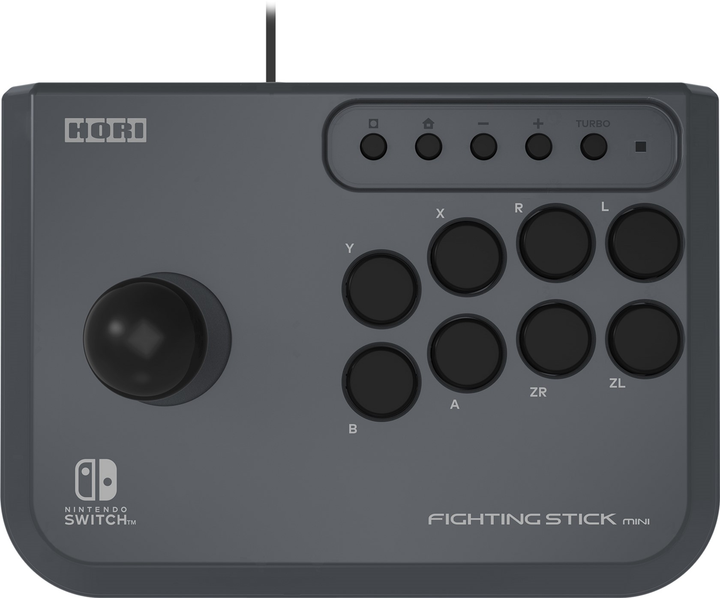 Аркадний стік Hori Fighting Stick Mini Nintendo Switch Grey (0873124007442) - зображення 3