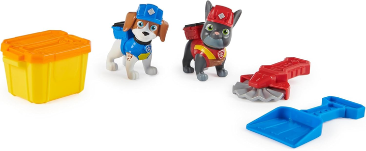 Figurki Spin Master Paw Patrol Rubble i jego Ekipa Charger & Wheeler 6066685 (0778988459300) - obraz 3