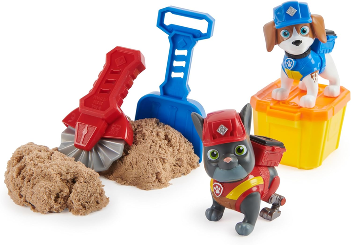 Figurki Spin Master Paw Patrol Rubble i jego Ekipa Charger & Wheeler 6066685 (0778988459300) - obraz 4